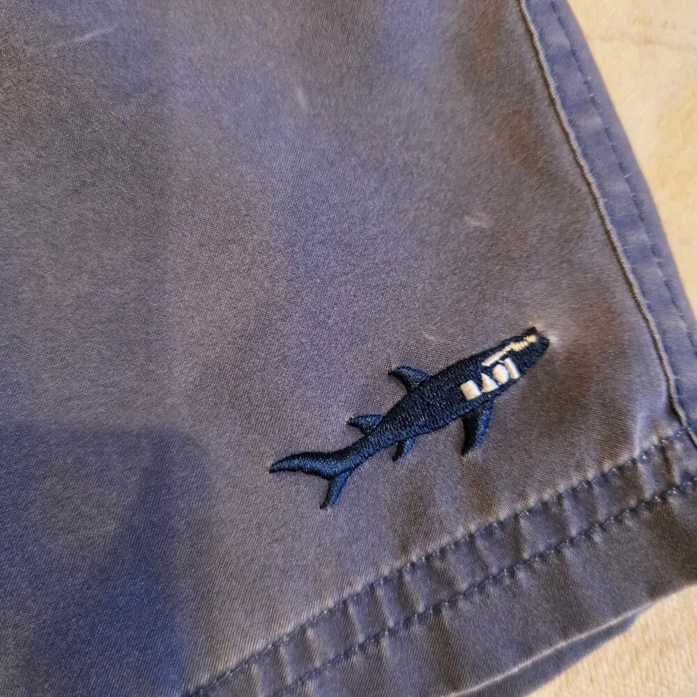 Vintage 90s Maui and Sons Original Boardwear Swim‎ Trunks Navy Blue S Gorpcore